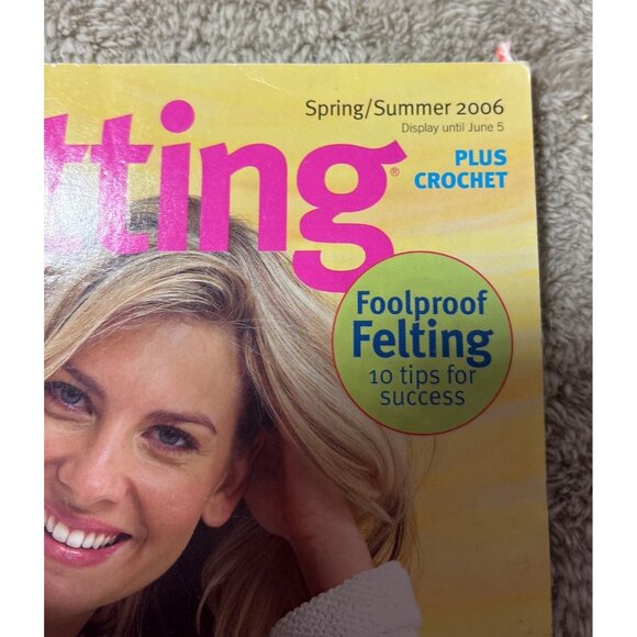 2 Family Circle Easy Knitting Magazine Spring/Summer 2006 Issue - Picture 3 of 12